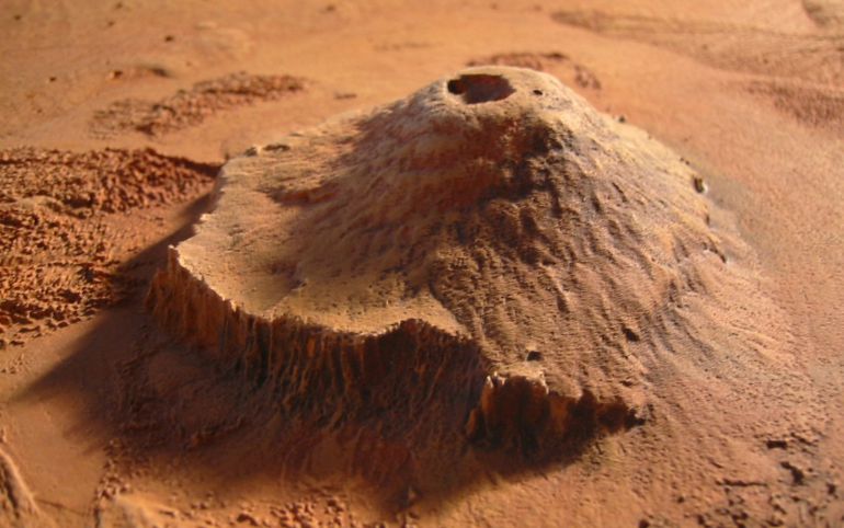 Monte Olimpo de Marte
