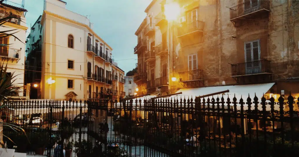 Piazza olivella, Palermo, Sicily